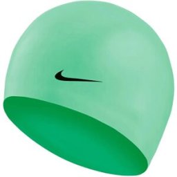 Bonnet de bain Nike Solid Vert TU Mixte