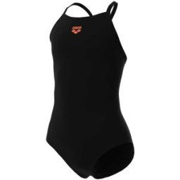 Maillot de bain 1 pièce fille Arena Light Drop Solid Noir 8/9 ans Femme