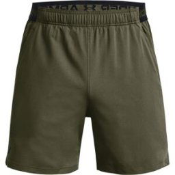 Short tissé Under Armour Vanish 26 cm Vert M Homme