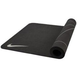Tapis de Yoga femme Nike mat 4 MM Reversible Noir TU Femme