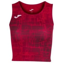 Débardeur court femme Joma Elite VIII Rouge 8/10 ans Femme