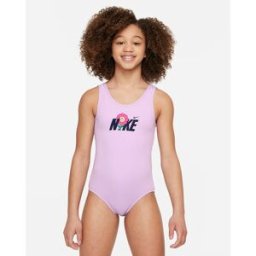 Maillot de bain 1 pièce fille Nike Multi Logo Violet M Femme