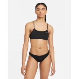 Maillot de bain 2 pièces fille Nike Essential Noir XL Femme