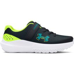Chaussures de running enfant Under Armour Surge 4 AC Noir 34 Homme