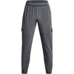 Pantalon cargo Under Armour Stretch Woven Gris M Homme