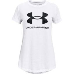 T-shirt fille Under Armour Sportstyle Graphic Blanc 14/16 ans Femme