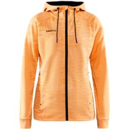 Sweatshirt à capuche femme Craft adv unify fz Orange XS Femme