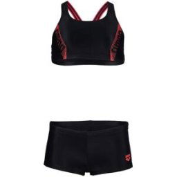 Maillot de bain 2 pièces fille Arena Bikini Energy Back Graphic Noir 12/13 ans Femme