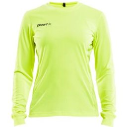 Maillot gardien manches longues femme Craft squad Jaune S Femme