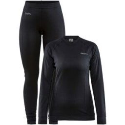 Ensemble femme Craft Core Dry Baselayer Set Noir S Femme