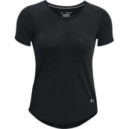 T-shirt femme Under Armour à manches courtes Streaker Run Noir M Femme