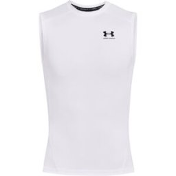 T-shirt Under Armour sans manches Blanc XL Homme