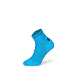 Chaussettes de compression basses Lenz 8.0 Merino Bleu 39/41 Mixte
