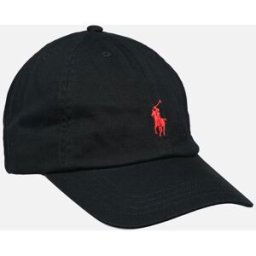 Casquette De Baseball Coton Chino Enfant 552489 par Polo Ralph Lauren Noir 8 - 16A Accessoires