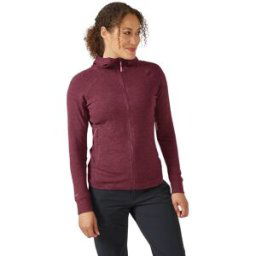 Sweatshirt à capuche femme Rab Nexus Rouge M Femme