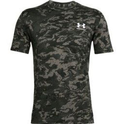 Maillot Under Armour à manches courtes ABC Camo Vert XS Homme