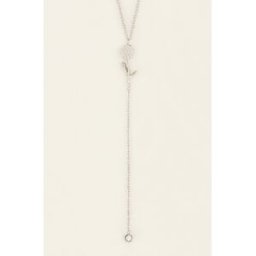 Collierà pendentif et strass Birth Flower My Jewellery Argenté/Doré M femme