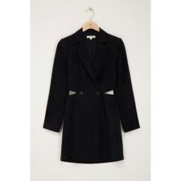 Robe blazer noire dos nu My Jewellery Noir M femme