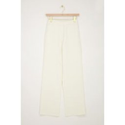 Pantalon blancélastique My Jewellery Crème/Beige M femme