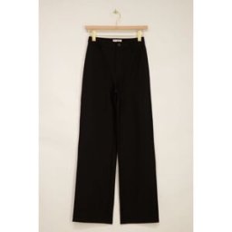 Pantalon large noir My Jewellery Noir L femme