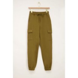 Pantalon jogging cargo vert My Jewellery Vert M femme
