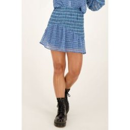 Jupe bleue avec motif tie and dye My Jewellery Bleu femme