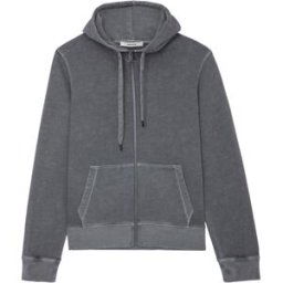 Zadig&Voltaire Sweatshirt Alex Skull Anthracite - Taille M - Homme