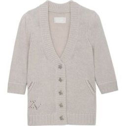 Zadig&Voltaire Cardigan Betsy Ecru - Taille L - Femme