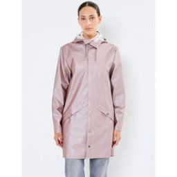 Long Jacket W3 - Unisexe W par Rains Argent M Accessoires