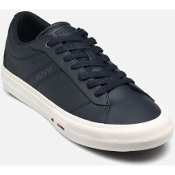 TH HI VULC STREET RWB LTH LOW par Tommy Hilfiger Bleu 41 Homme