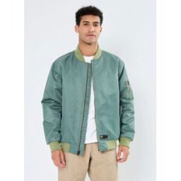 Copley Bomber Jacket par Vans Vert S Accessoires
