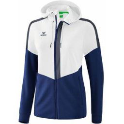 Veste à capuche femme Erima Training Violet 44 Femme