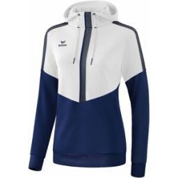 Sweat à capuche femme Erima Squad Bleu 40 Femme