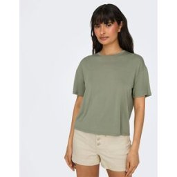 Tee shirt Hannah oversize uni Femme ONLY