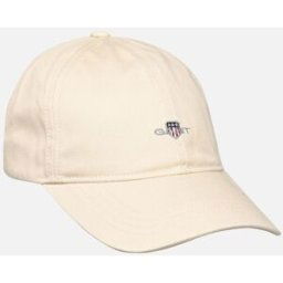 Unisex. Shield Cap par GANT Blanc S - M Accessoires