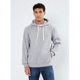 Essential Fleece Hoo MW0MW37230 par Tommy Hilfiger Gris XL Accessoires
