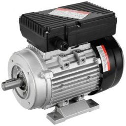 VEVOR Moteur 0,75kW 2850tr/min CA 220-240V 5,15A monophasé arbre à clavette 19mm