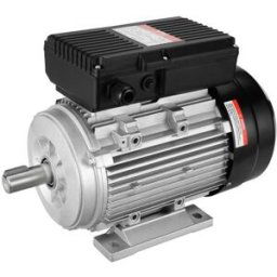 VEVOR Moteur 1,5kW 1400tr/min CA 220-240V 9,85A monophasé arbre à clavette 24mm