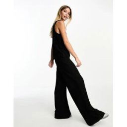 Vero Moda - Pantalon plissÃ© d'ensemble - Noir Noir M female