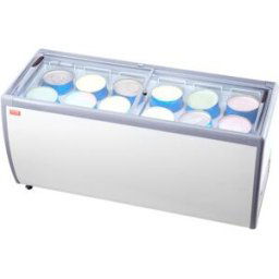 VEVOR Vitrine Réfrigérée à Crème Glacée Vitrine à Glaces Gelato Commerciale 567L
