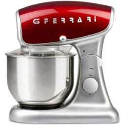 G3 Ferrari Assistant culinaire Pastaio Deluxe Argent-rouge