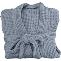 Mille Notti Peignoir Cialda EKO Bleu clair, S-M