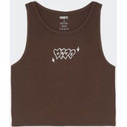 Obey - Top - Taille M Marron M female