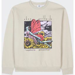 Obey - Sweat - Taille S Beige S male