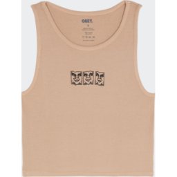 Obey - DÃ©bardeur - Taille L Marron L female
