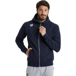 Veste à capuche Arena Team Panel Bleu L Mixte