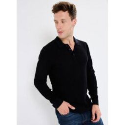 CFKarl two tone polo knit par Casual Friday Bleu XL Accessoires