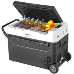 VEVOR Réfrigérateur Portable à Compression Mini Frigo 60 L Zone Unique Voiture