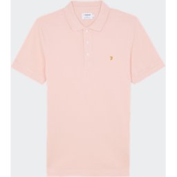 Farah - Polo Ã manches courtes en coton bio - Taille S Rose S male