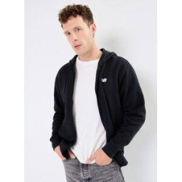 Sport Essentials Logo Fleece Full Zip par New Balance Noir L Accessoires